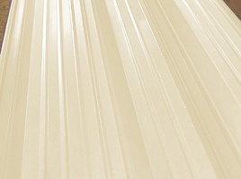 Окрашенный профнастил С20-1100, 0,7 мм, светло-бежевый