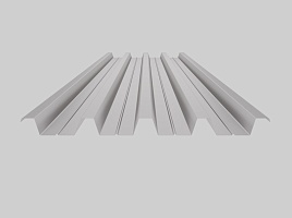 Оцинкованный профнастил Н60-845, 0,7х6000 мм