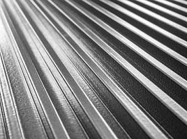 Нержавеющий профнастил НС20-1250, 0,4 мм, AISI 304